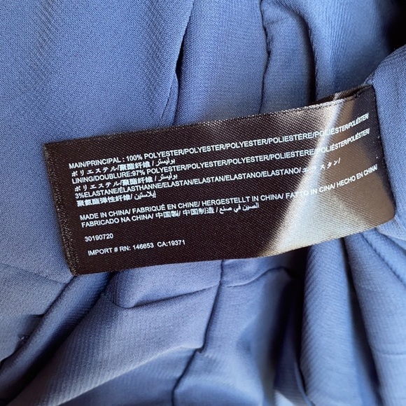 KEEPSAKE THE LABEL Midnight Navy Blue Raindrops Jumpsuit NWT Women's Size Medium - Picture 8 of 10